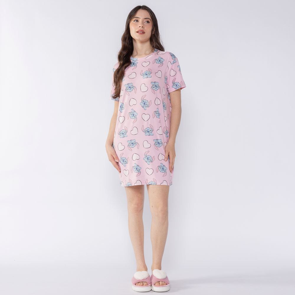 Camisola Stitch Manga Curta Disney