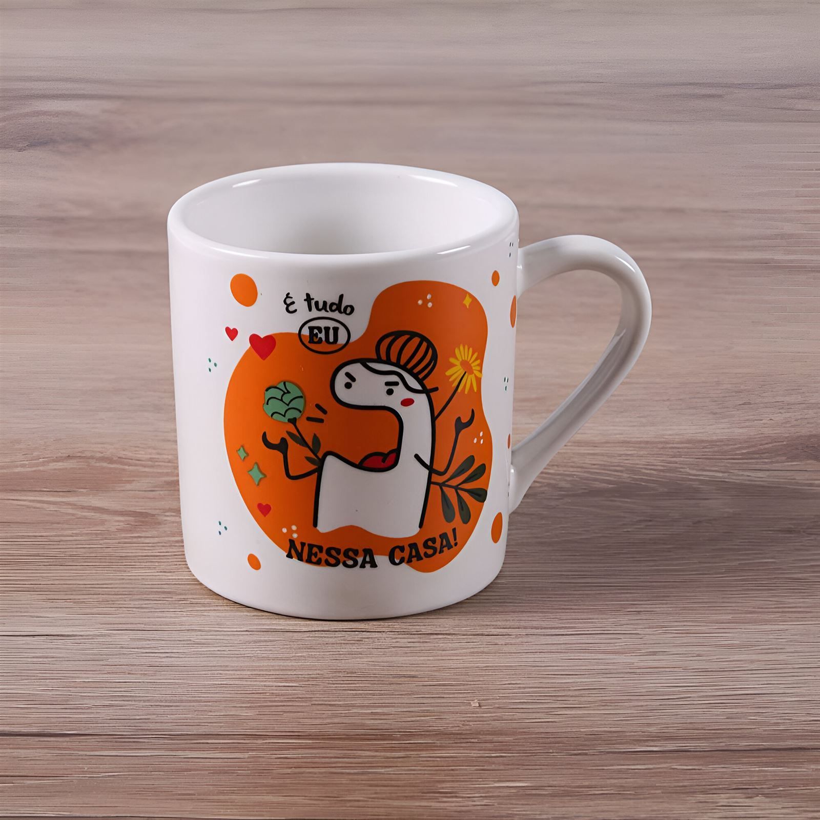 Caneca Bento É Tudo Eu Nessa Casa Lv Porcelanas  - E TUDO EU NESSA CASA