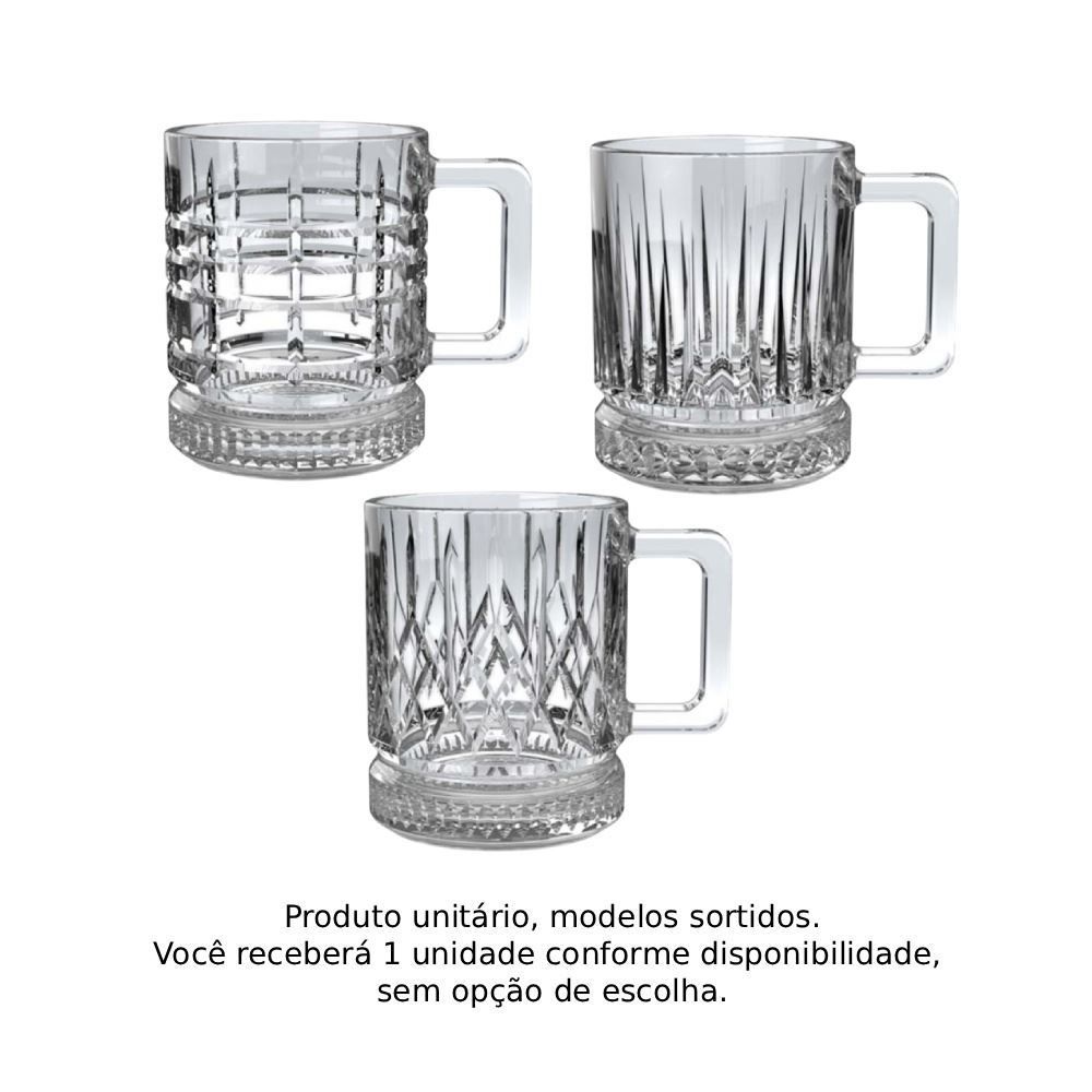 Caneca de Café Elusia Mozaico 250Ml Inga - Sortido