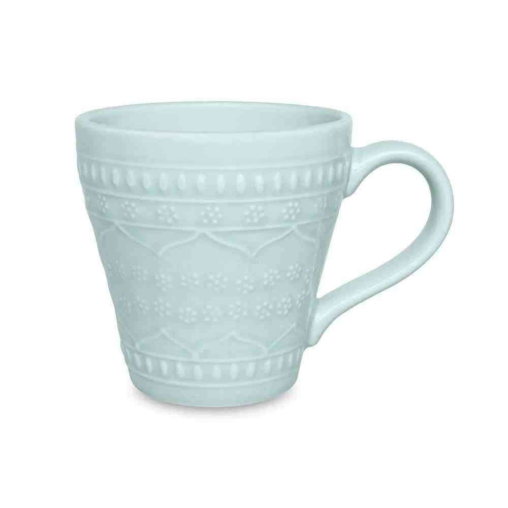 Caneca De Café Serena Oxford 360 Ml - Azul Essence 