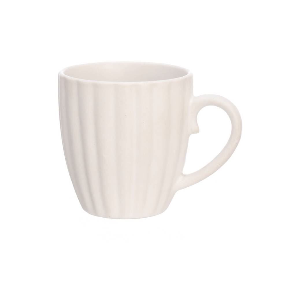 Caneca De Cerâmica Bella 300Ml - Branco