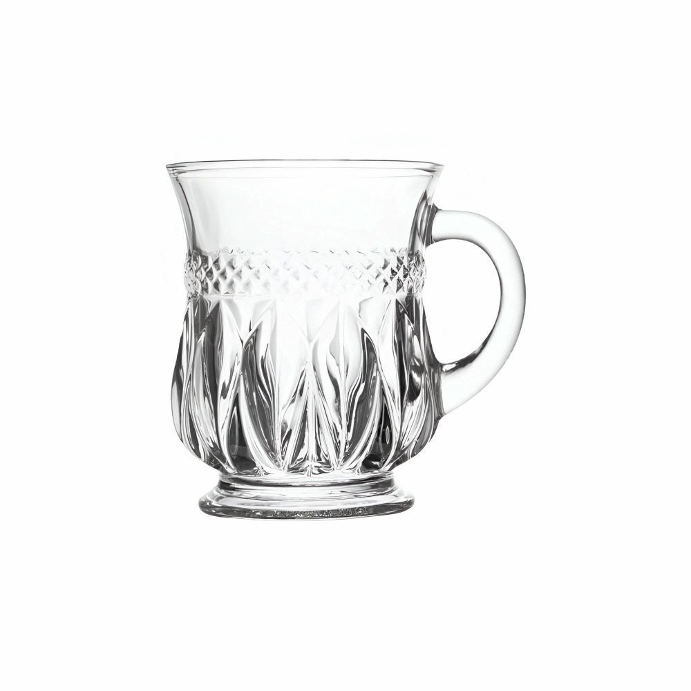 Caneca De Vidro Pumpkin Lyor 160 Ml - Transparente