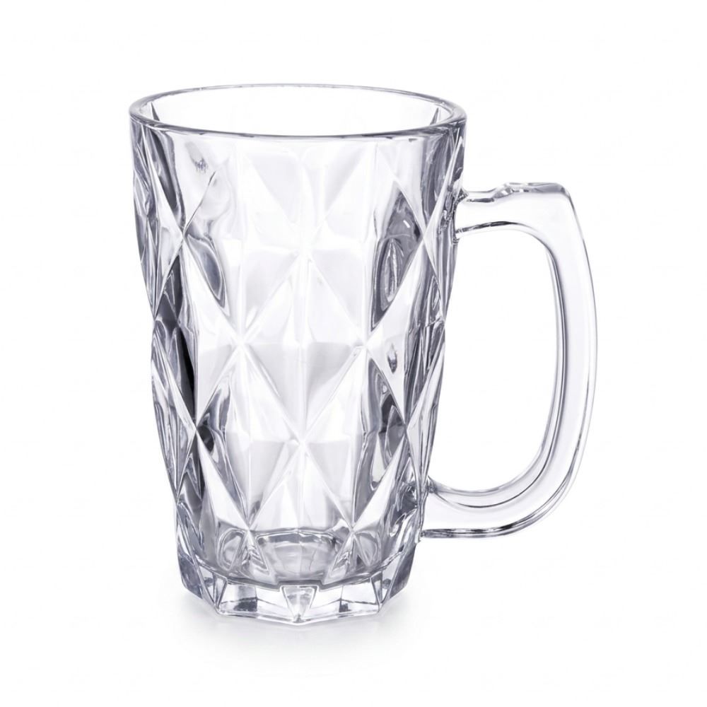 Caneca Diamond 320Ml Vidro Hauskraft - DIAMOND