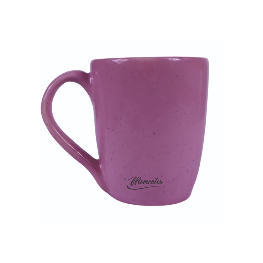 Caneca Flat Rosa Gratidão Mellie - 350Ml