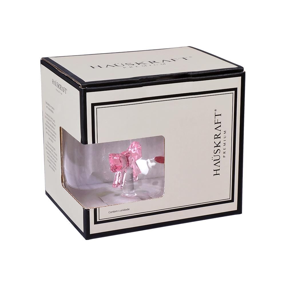 Caneca Laço 3D Vidro Borossilicato 400Ml - LACO 3D