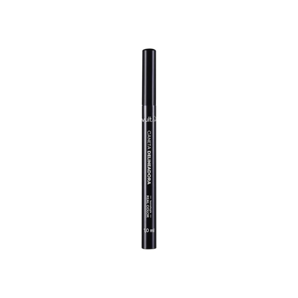 Caneta Delineadora Para Olhos Vult 1Ml  - Preto