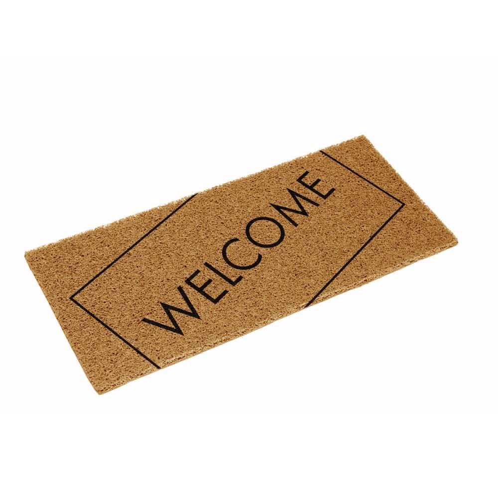 Capacho Para Porta De Entrada 30X70 Cm Vinil Long Havan Casa - Welcome 