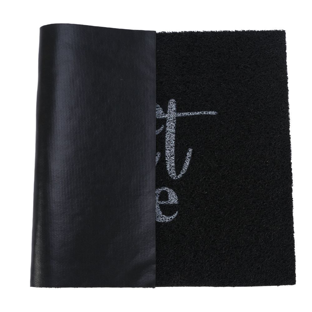 Capacho para Porta de Entrada 40X60 cm Vinil Havan Casa - Home Sweet Preto
