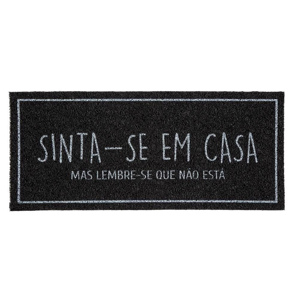 Capacho Vinil Long 30X70cm Para Porta De Entrada - Sinta-se em Casa