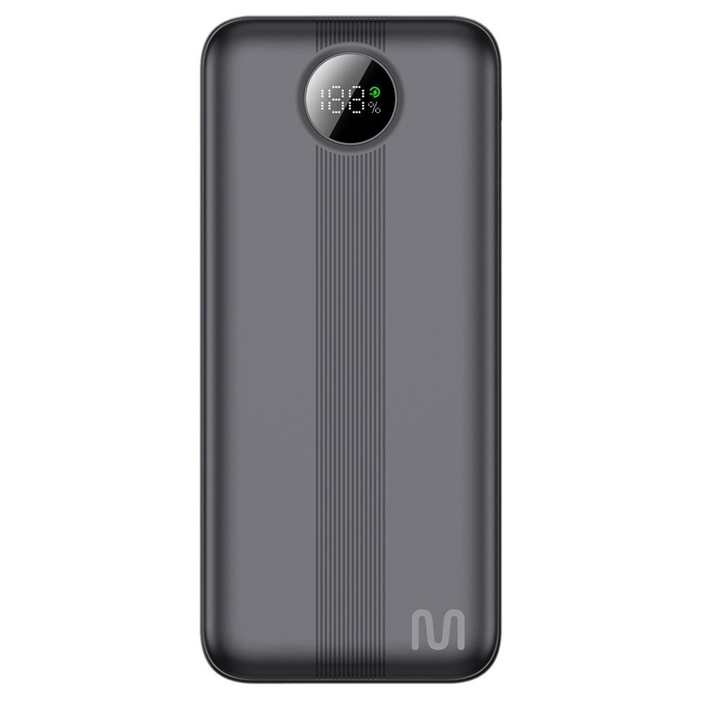 Carregador Portátil (Power Bank )  Display Lcd  20.000Mah Rápido