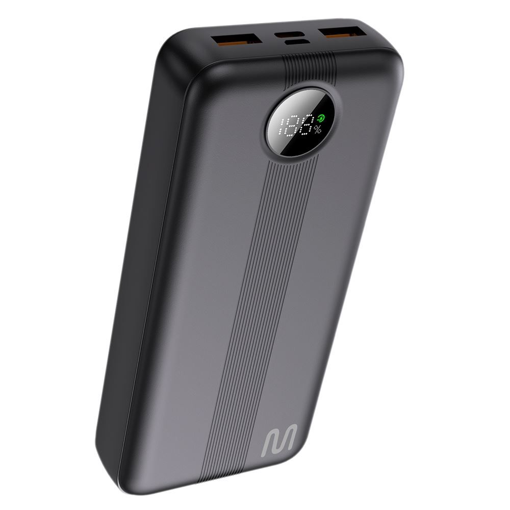 Carregador Portátil (Power Bank )  Display Lcd  20.000Mah Rápido
