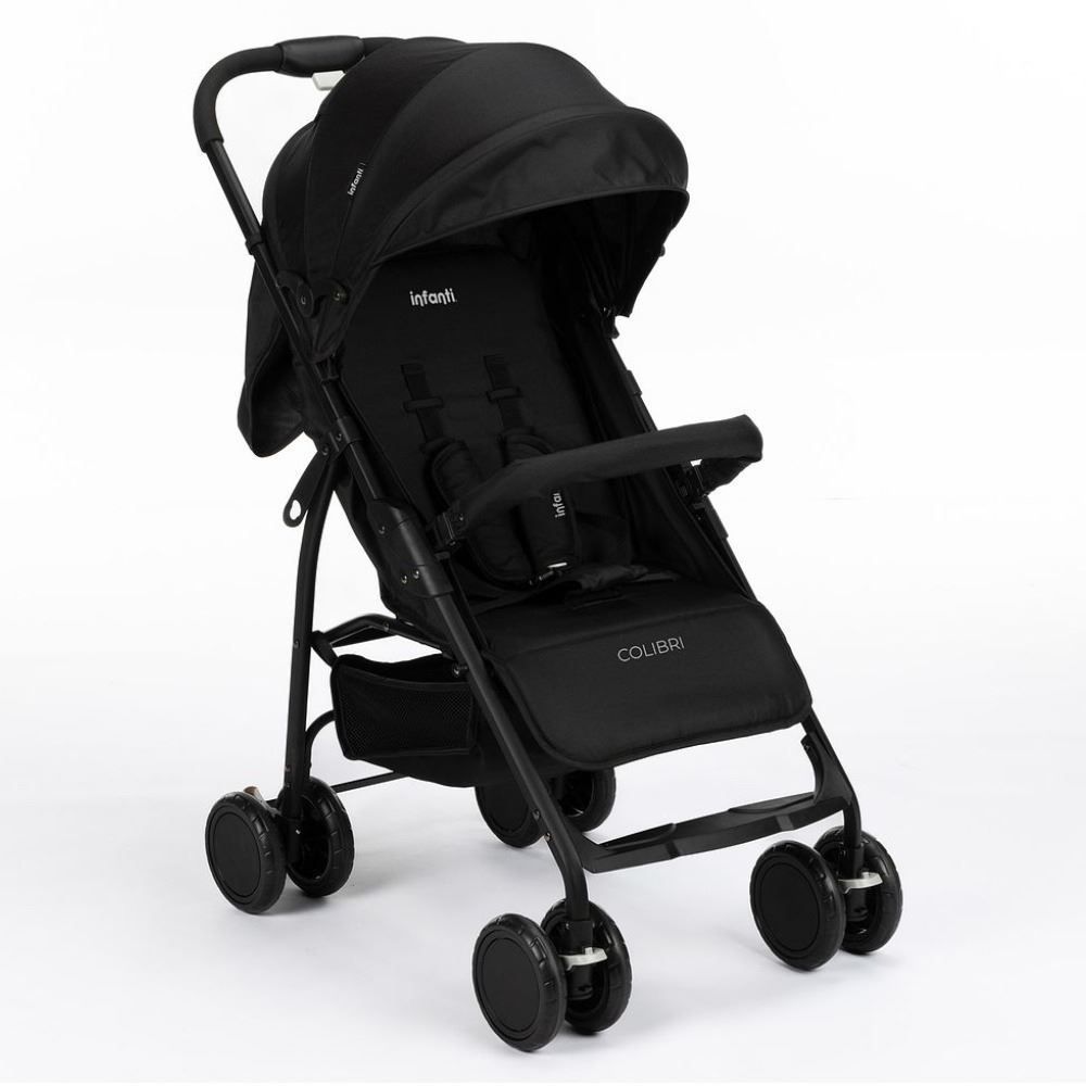 Carrinho de Bebê Colibri Infanti - Preto