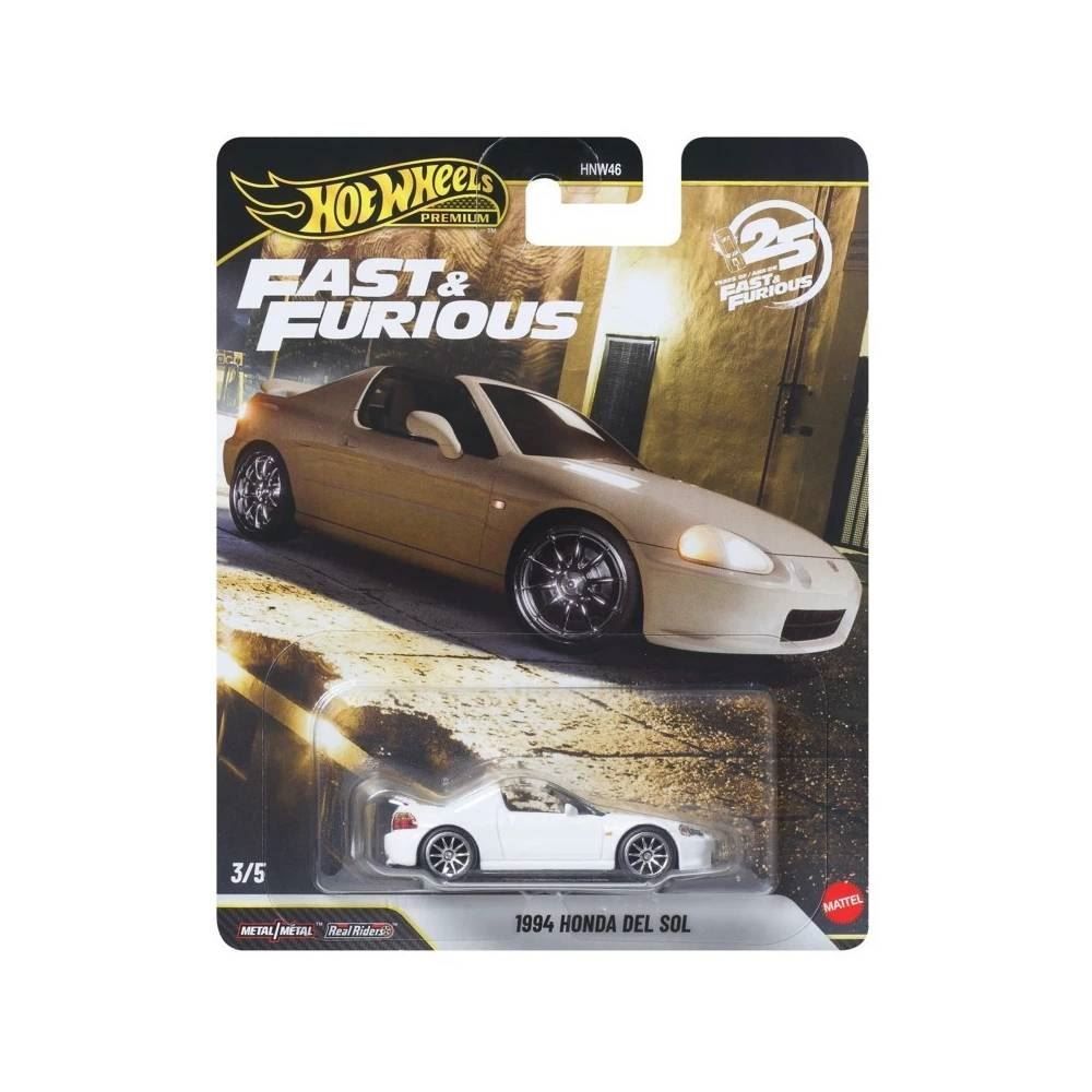 Carrinho Hot Wheels Fast e Furious 1994 Honda Del Sol Mattel Jhw63