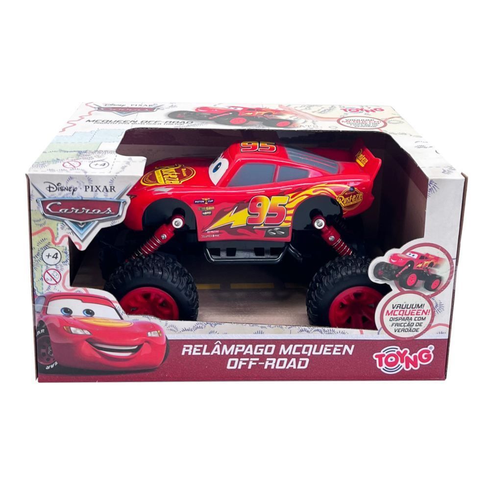 Carrinho Mcqueen Fricção Carros Toyng