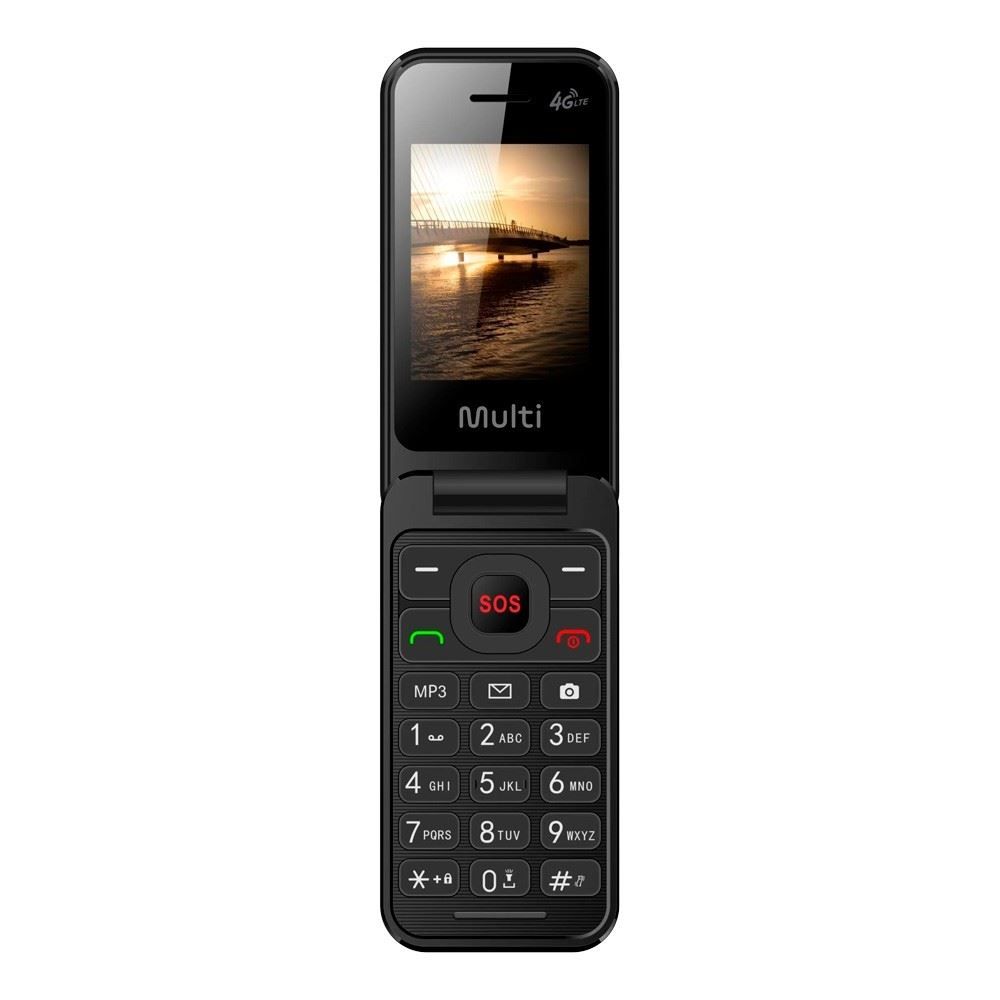 Celular Flip Vita Multi 4G Dual Chip Preto