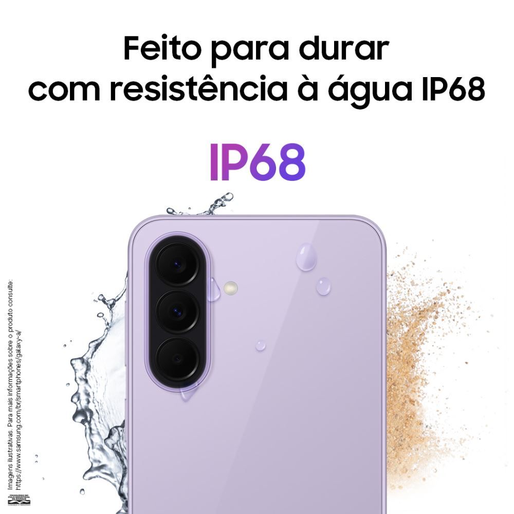 Celular Samsung Galaxy A37 5G 128Gb 6Gb Ram Câmera 50Mp Recursos Ai - LAVANDA