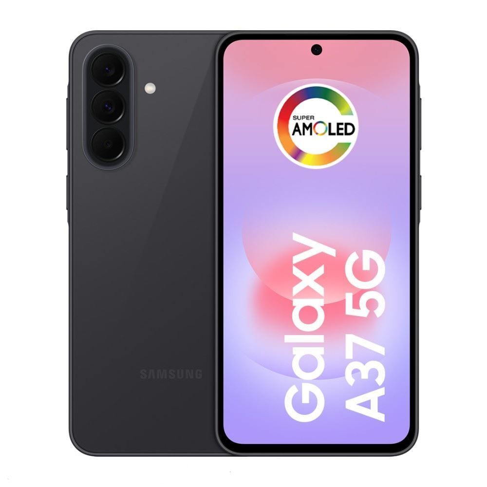 Celular Samsung Galaxy A37 5G 256Gb 8Gb Ram Câmera 50Mp Recursos Ai - Preto