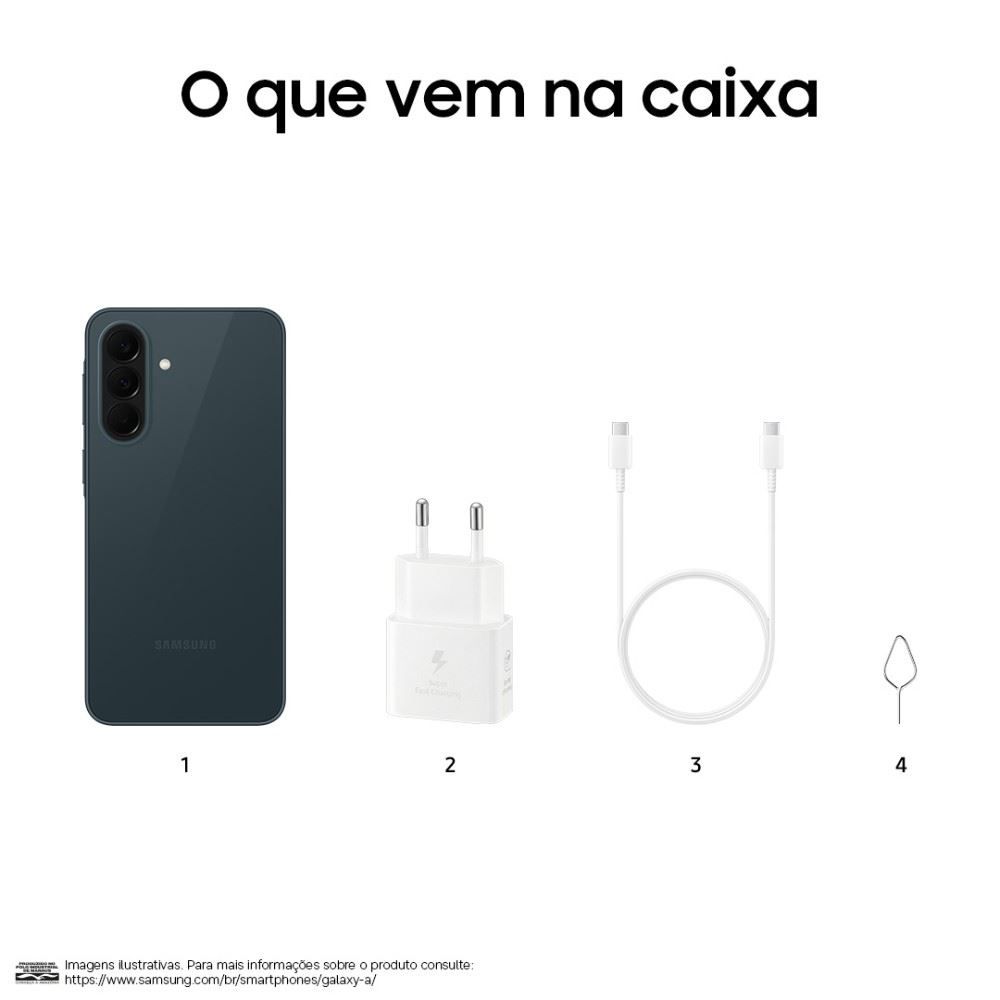 Celular Samsung Galaxy A37 5G 256Gb 8Gb Ram Câmera 50Mp Recursos Ai - Lavanda