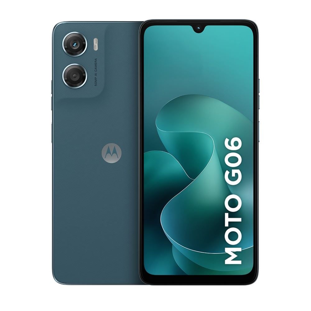 Celular Smartphone Motorola Moto G06 4G 128Gb 4Gb Ram - AGUA-MARINHA
