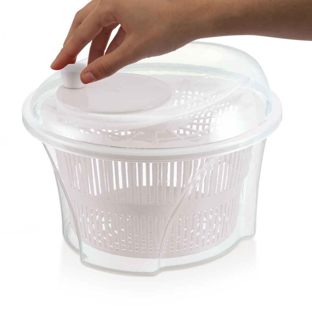 Centrifuga Seca Salada Arthi 4,5 Litros - Plástico Transparente
