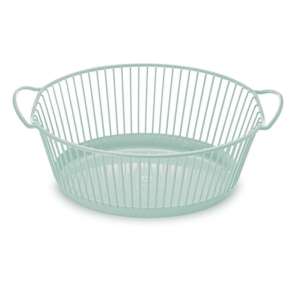 Cesta Oval Fofura 25 Litros Havan Baby - Verde
