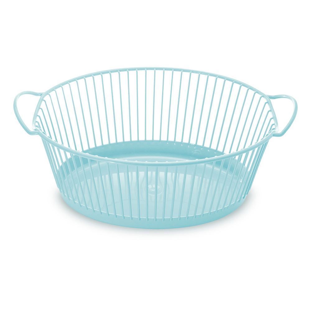 Cesta Oval Fofura 25 Litros Havan Baby - Nevoa