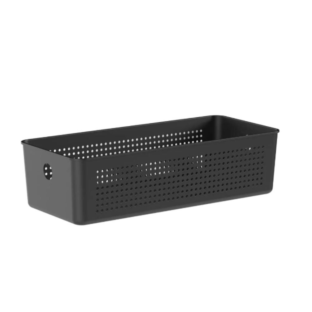Cesto Organizador 4,5 Litros Flow Ou - PRETO FECHADO