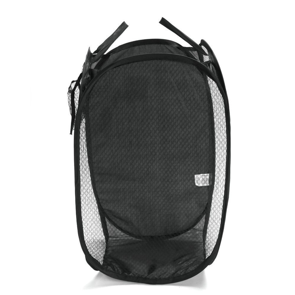 Cesto De Roupa Dobrável Preto - Havan Casa