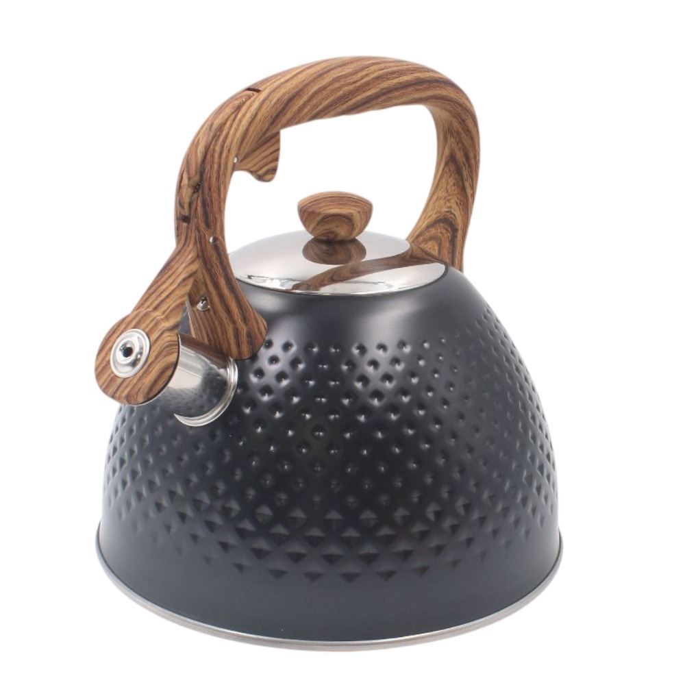 Chaleira Aço Inox Aspen Havan Casa 2,7 Litros - Preto 