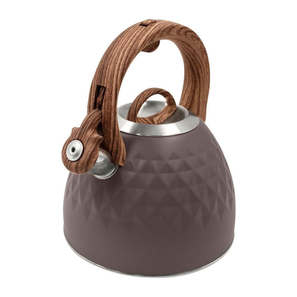 Chaleira com Apito Diamond Havan Casa 2,7 Litros - Chocolate