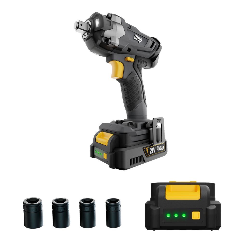 Chave de Impacto À Bateria Wap K21 Ch01 21V Bivolt - BIVOLT