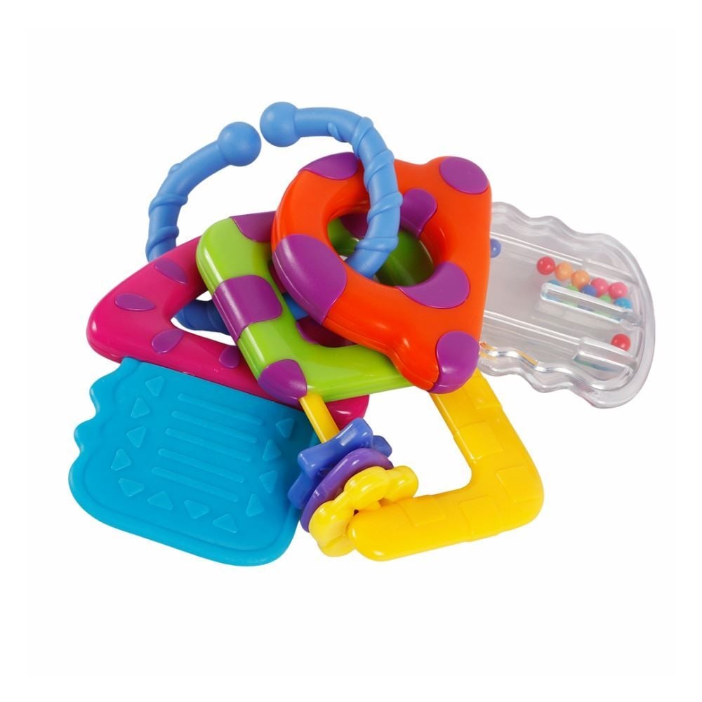 Chocalho Infantil Chaveiro Havan Toys - Colorido