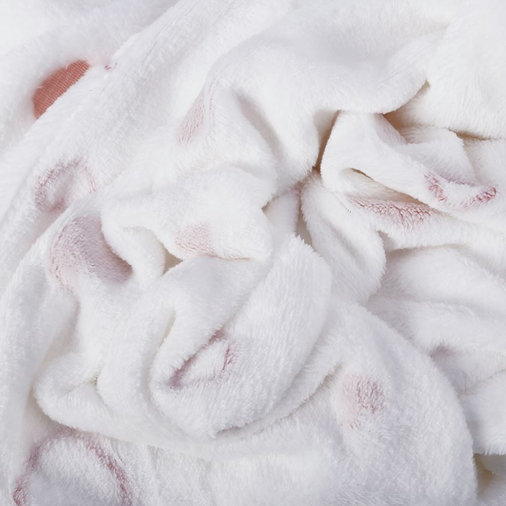 Cobertor Casal Lumini Microfibra 3D Havan Casa - Corações Rosa