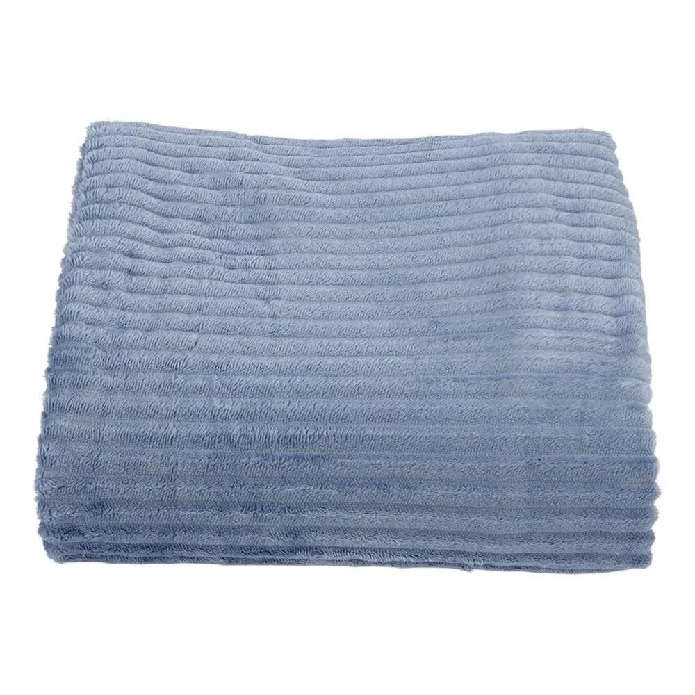 Cobertor Casal Montreal Havan Casa 1,80M X 2,20Ml - Azul Névoa