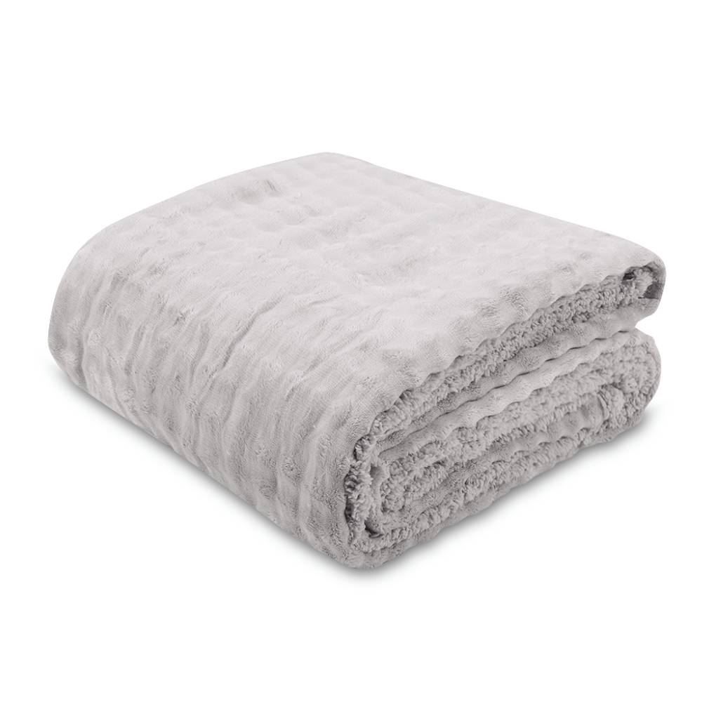 Cobertor Casal Requinte Sherpa Color Havan Casa - Ice