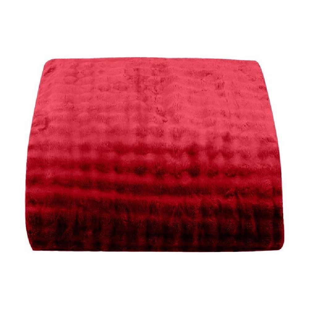 Cobertor Casal Requinte Sherpa Havan Casa - Bloodstone