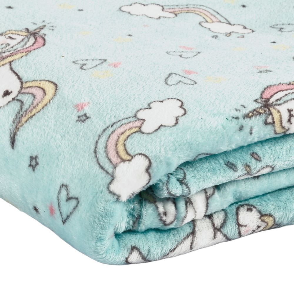 Cobertor Infantil Solteiro Lumini Havan Kids - Unicórnio