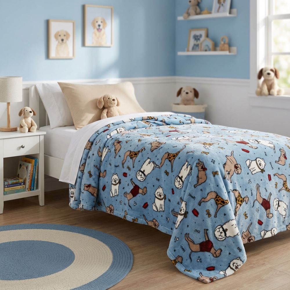 Cobertor Infantil Solteiro Lumini Havan Kids - Animais
