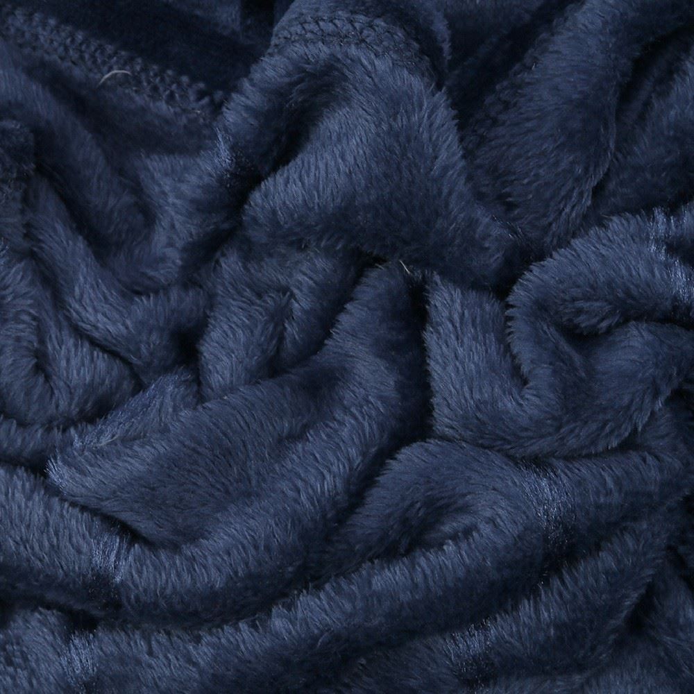 Cobertor King 100% Poliéster Elegance Havan Casa - Azul