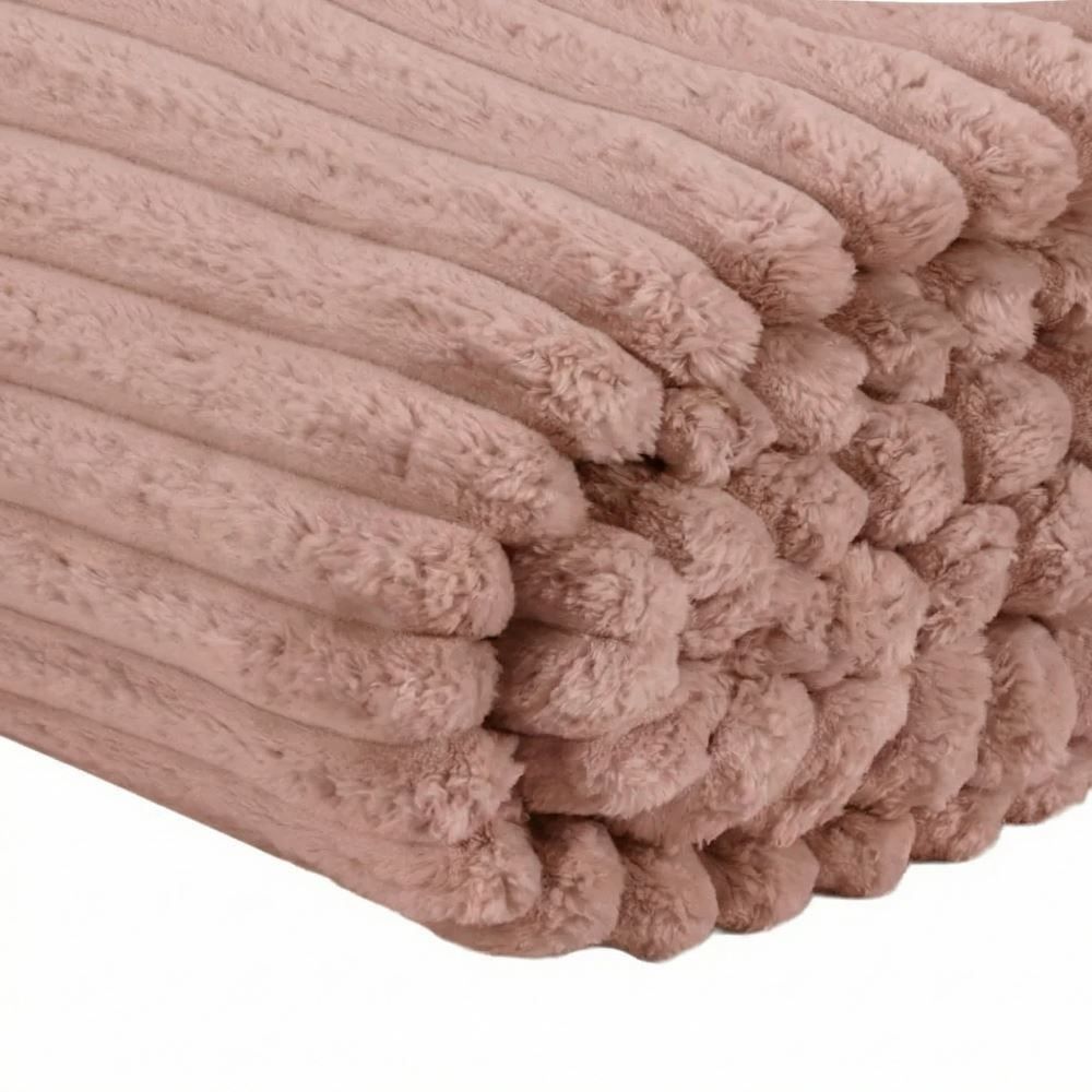 Cobertor King Premier Canelado Havan Casa - Taupe Atemporal
