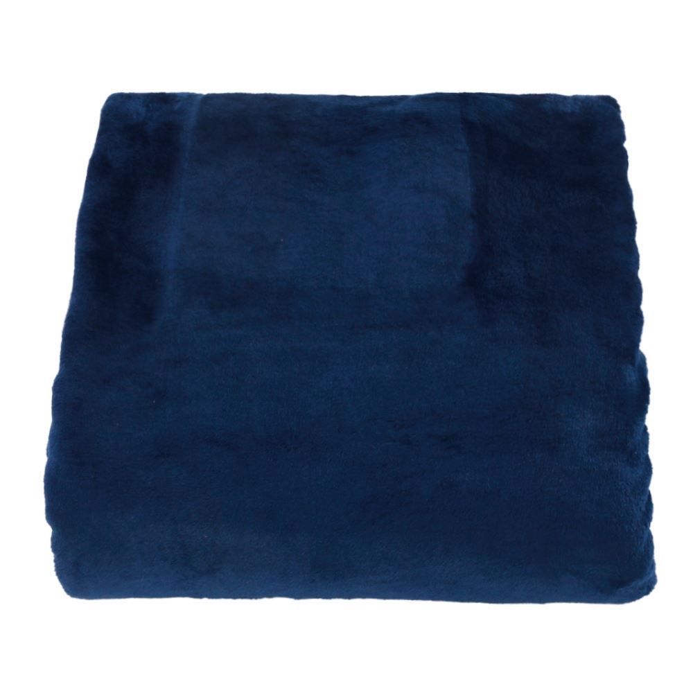 Cobertor King Premier Liso 100% Poliéster Havan Casa - Azul