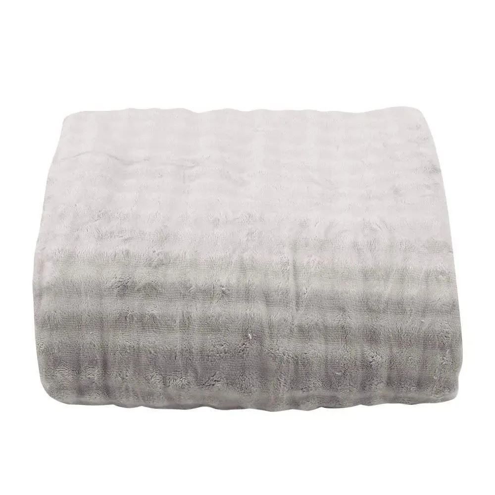 Cobertor King Requinte Sherpa Color Havan Casa - Ice