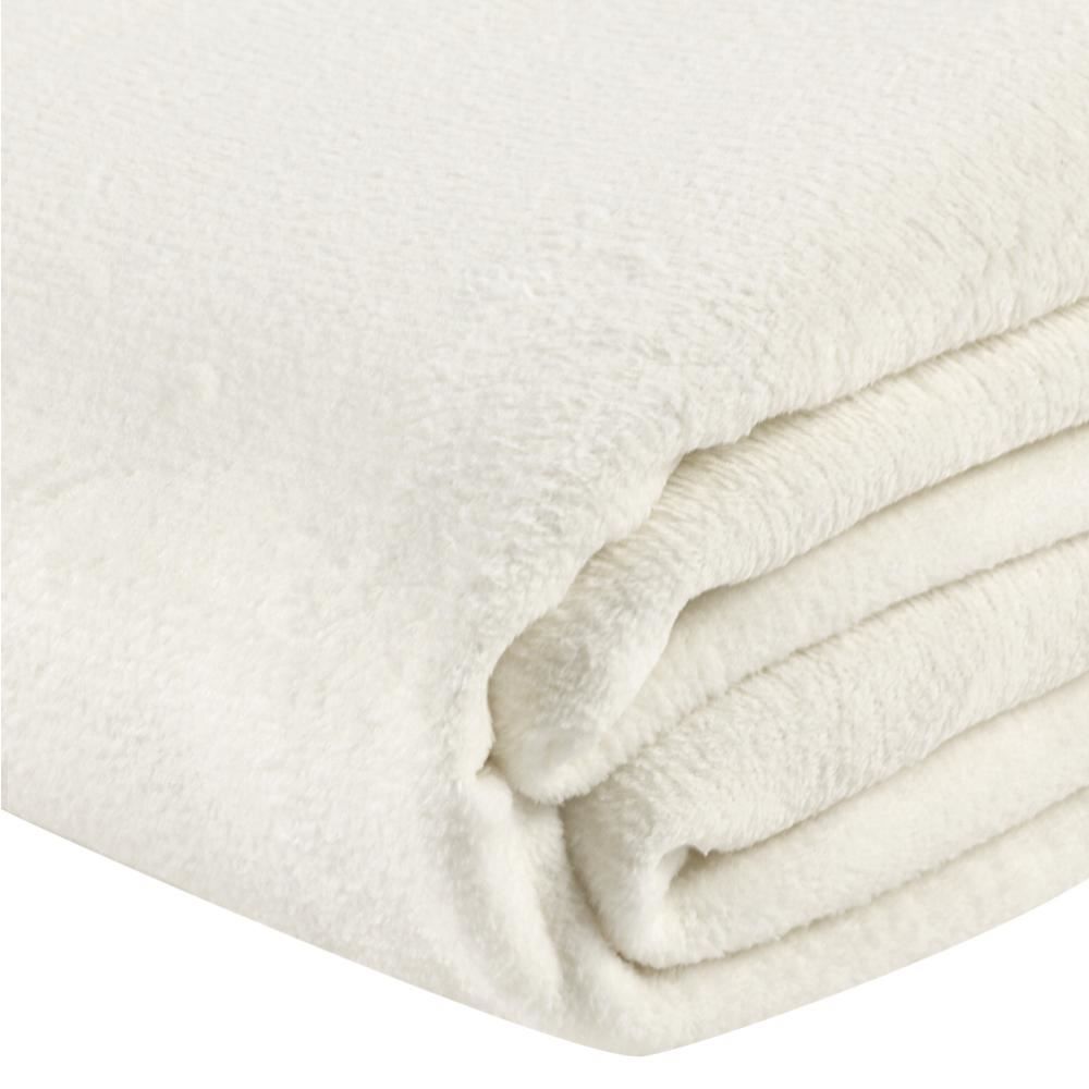Cobertor Queen Microfibra Liso Paris Havan Casa 1 Pç - Branco