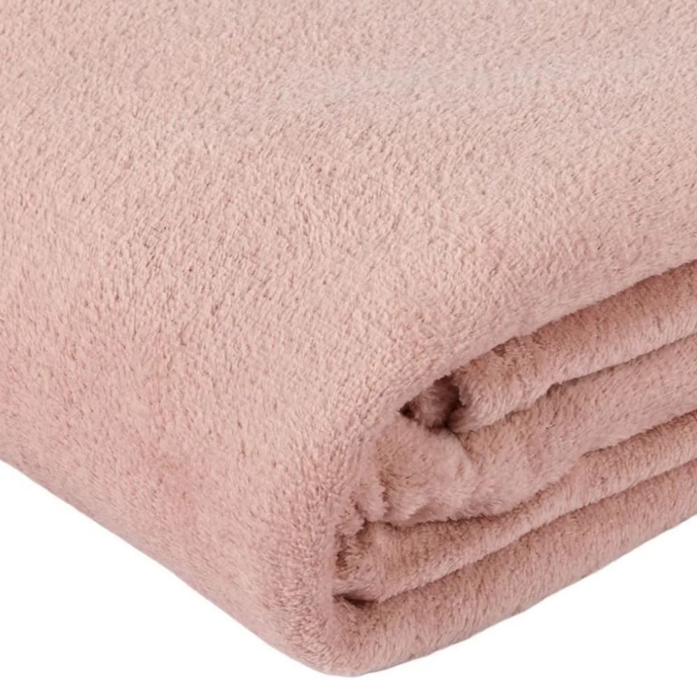 Cobertor Paris Solteiro Microfibra Havan Casa - Rosa Pétala