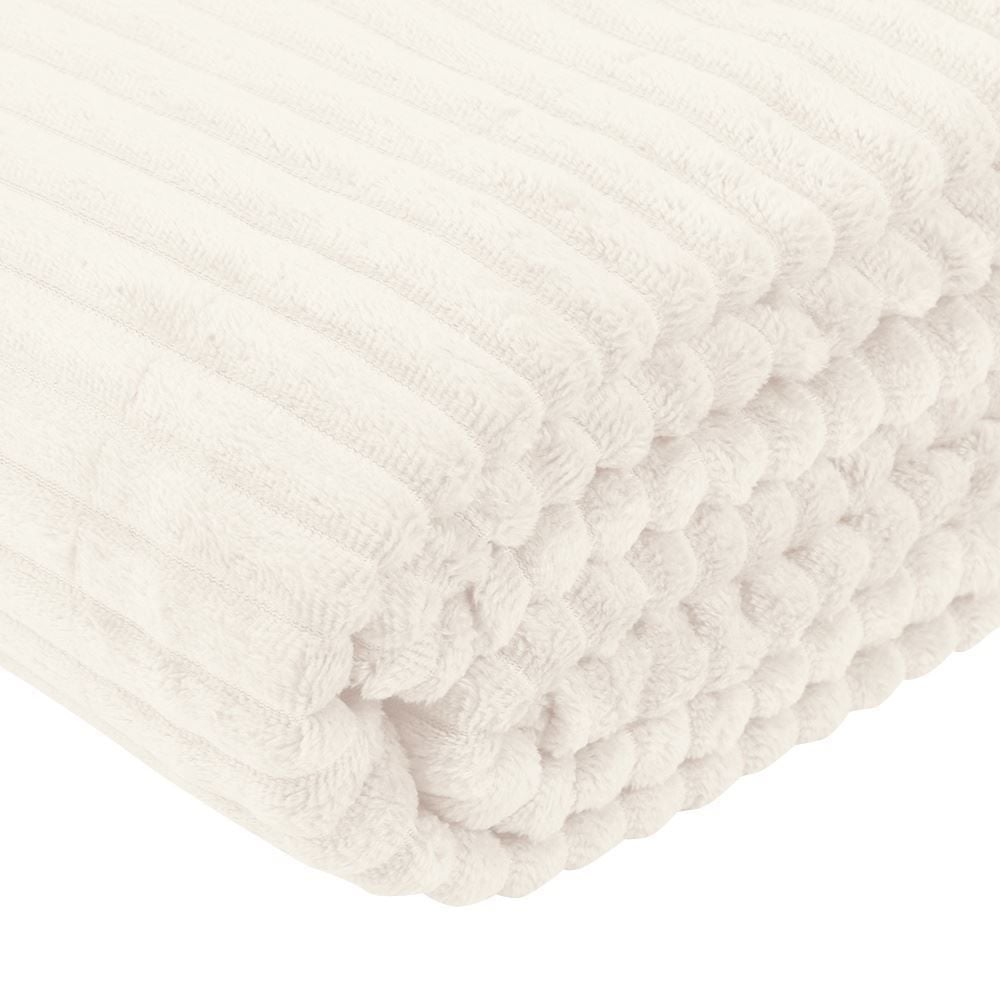 Cobertor Queen Montreal 100% Poliéster Havan Casa - Off White