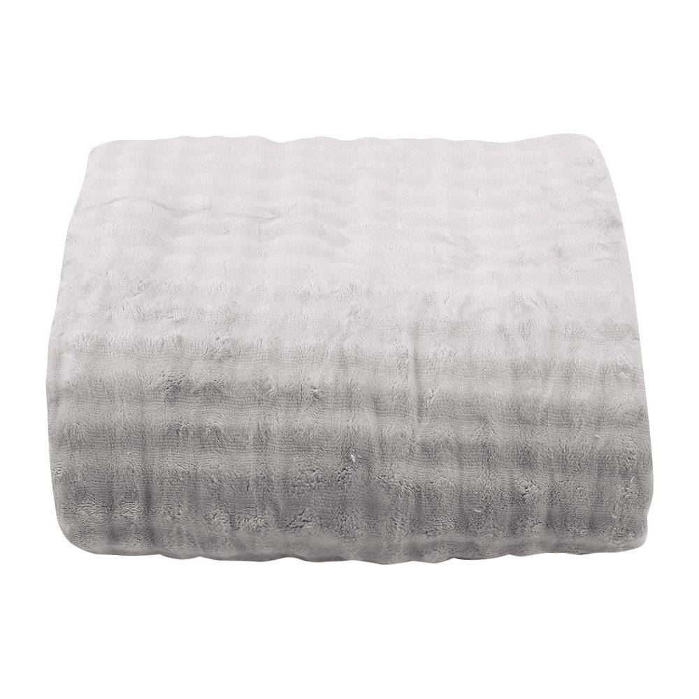 Cobertor Queen Requinte Sherpa Color Havan Casa - Ice
