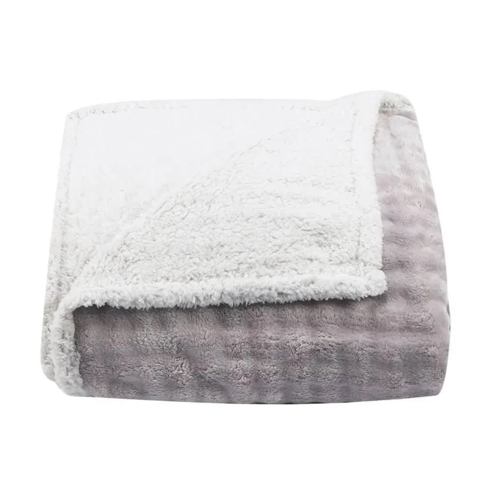 Cobertor Queen Requinte Sherpa Havan Casa - Ice
