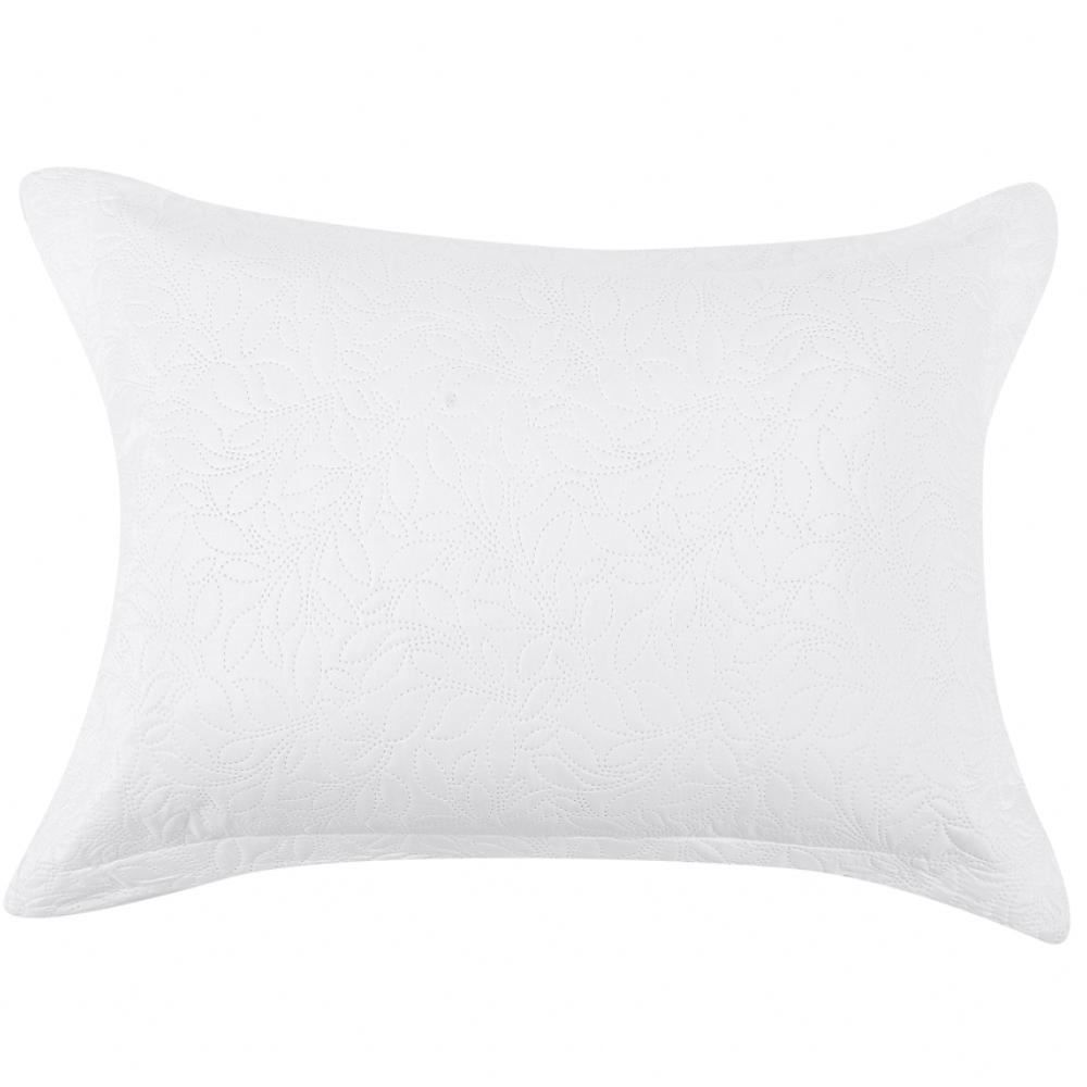 Kit Colcha King 100% Poliéster Lisa Versalhes Havan Casa 3 Pçs - Branco
