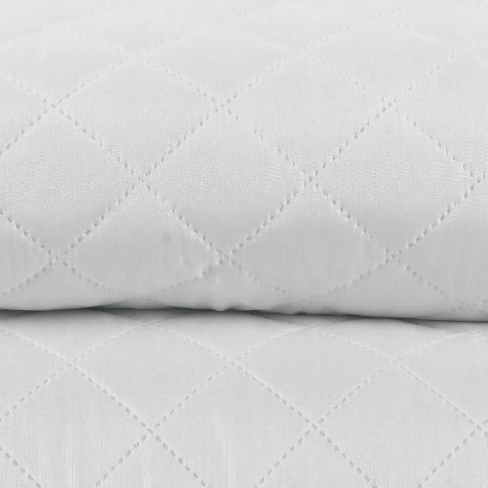 Kit Colcha King Lisa Versalhes Havan Casa 3 pçs  - Branco