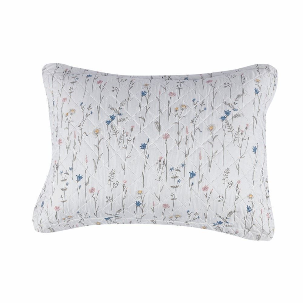 Kit Colcha King Versalhes Estampada Havan Casa 3 Peças - Floral Off